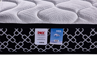 Matelas hybride en tissu à ressorts ensachés et mousse à mémoire de forme gel, confort massant, pour lits simples, doubles, king et queen size, idéal pour hôtels