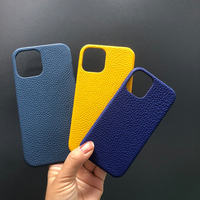 Grma — coque de téléphone portable en cuir véritable, étui de protection de haute qualité pour iPhone 13