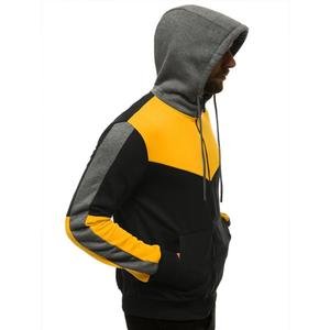 Sudadera con Capucha para Hombre, Deportiva, Casual, Holgada, con Estampado, Cierre de Cremallera, Poliéster/Algodón, Impresión por Serigrafía, Transpirable - Product Image 4