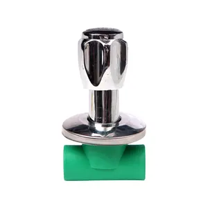 Nhà Máy Bán buôn tất cả các kích thước PPR ống và phụ kiện Brass bóng dừng van đường ống dẫn nước nguồn cung cấp với xử lý dừng van - Product Image 1