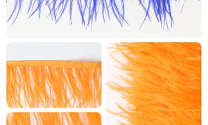 54 Kinds Of Color Stage Costume Accessories 8-10 Cm Ostrich Feather
