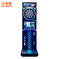 Machine de fléchettes électronique à monnayeur pour salle de jeux d'arcade, produit phare pour parcs d'attractions et de loisirs intérieurs