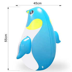 Bola Lampu Penerang Kolam Renang Penguin Flamingo Angsa Gurita Tiup Mengapung Tenaga Surya Luar Ruangan RGB 4W Tahan Air - Product Image 3