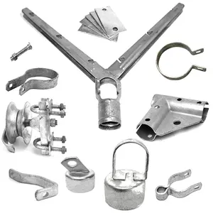 Wholesale Galvanized Chain Link Fence Post Cap Accessories Fittings Parts