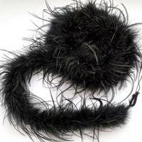 Bandes de plumes d'autruche 8-10 cm, style sportif, utilisation quatre saisons, vente en gros, fournitures de bricolage, garnitures de vêtements, décorations