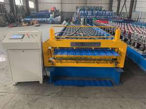 Dakpaneelmachine Dakpaneel Stap Tegel Rolvormmachine Prijs Dubbellaags Stalen Dak En Wandplaat Roller <span class=keywords><strong>Machine</strong></span> <span class=keywords><strong>S</strong></span> - Product Image 2