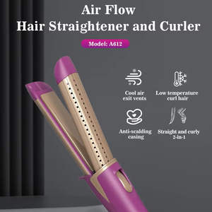 <span class=keywords><strong>Fer</strong></span> plat intelligent à basse température Soin des cheveux <span class=keywords><strong>sans</strong></span> endommager les cheveux <span class=keywords><strong>Fer</strong></span> à lisser et à friser 2 en 1 - Product Image 5