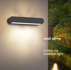 Sunsir SKD Applique Murale Extérieure Moderne Étanche Applique Murale IP65 marbre noir Appliques Murales - Product Image 3