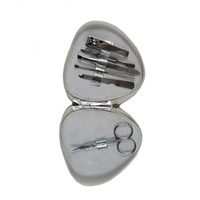 Kit de manucure à la fraise pour enfants VW-MS-150 Lady 8 pièces ensemble de pédicure comprenant des ciseaux coupe-ongles ensembles de pinces à épiler