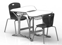 Tables et chaises, mobilier scolaire et bureaux et chaises collaboratifs pour salles de classe