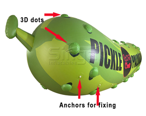 एयरटाइट विशाल pvc हीलियम इंफ्लेटेबल पिकल मॉडल - Product Image 5