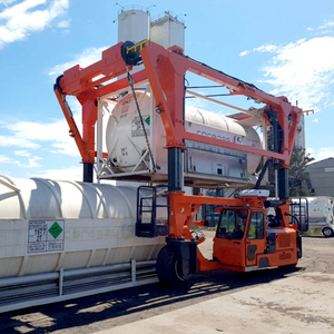 Container Straddle Carrier 40 Ton 10 Ton Port Lifting Straddle Carrier <b>Crane</b> for Moving Lifting Container - Product Image 2