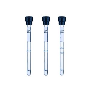 <span class=keywords><strong>Tube</strong></span> de collecte ESR de sang total noir en plastique médical stérile personnalisé - Product Image 1