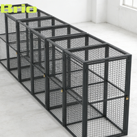 BRIO Free CAD Layout 2"*2" Casier pour employés à gaz comprimé pour stockage industriel en usine de gaz