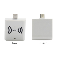 Lector RFID USB HID Compatible con Android y Windows, Portátil, Plug and Play, Lector OTG, Lector RFID UHF de 860-960Mhz