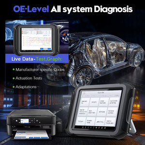 Outil de diagnostic pour camions lourds XTOOL D9HD, scanner complet du système avec programmation de clés topologiques, 45 services pour voitures 12V et camions 24V - Product Image 6