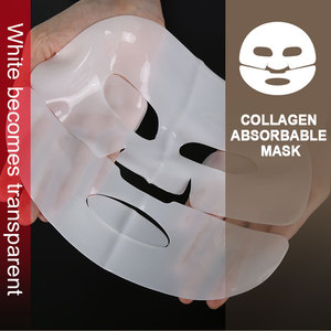 Venta al por mayor Universidad planta absorbible Arbutina ablandamiento blanqueamiento Facial Lifting enzima tejido máscara - Product Image 5