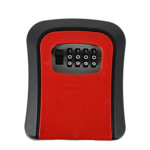 Combination <b>Lock</b> <b>Key</b> Box Wall Mounted Engineering Plastic Resettable Indoor Use G2 5 Gray - Product Image 3