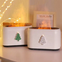Diffuseur d'arôme de flamme H1 Offres Spéciales 200ML humidificateur d'air à flamme bleue et rouge à distance Diffuseurs d'huiles essentielles à synchronisation populaire
