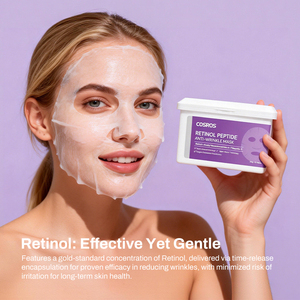 Mascarilla Facial Antiarrugas con Retinol y Péptidos de Marca Privada OEM, Reduce las Líneas Finas, Reafirma la Piel, Levanta los Contornos, Cuidado Facial Antienvejecimiento - Product Image 2