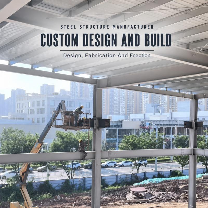 Second Hand Steel Frame Truss Warehouse Long Span Industrial Storage ...