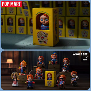 Figuras de Terror de PVC de la Serie Oficial de la Franquicia <span class=keywords><strong>Chucky</strong></span> de POP MART, Caja Ciega Sorpresa Misteriosa, Juguetes Coleccionables de Halloween, Regalo de 7-10 cm - Product Image 2