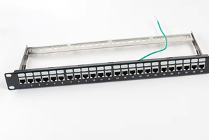 Rj45 Cat6a 24 Poorten Afgeschermd Stp Zinklegering Dikker Metaal Met Netwerk Muurmontage Patchpaneelrek - Product Image 5