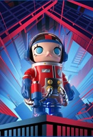 POPMART MEGA SPACE MOLLY 1000% Оптимус Прайм Оригинальная аниме-фигурка из ПВХ, плюшевая, масштаб 1/12, для декора дома, таинственная коробка