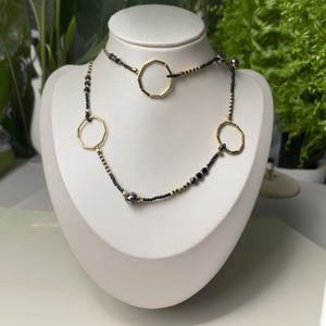 CL70071 สร้อยคอประดับลูกปัดแฟชั่น เครื่องประดับที่หรูหราและมีสไตล์ - Product Image 3
