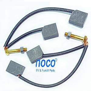 Brosses de charbon pour moteur 102186201 73120-G25 pour accessoires de voiturette de golf, moteurs électriques vendus séparément avec porte-brosses et ressorts - Product Image 1