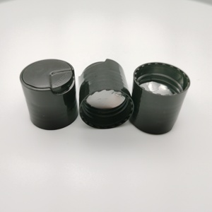 Tappo a Pressione in PP Nero e Bianco da 18mm 20mm 24mm, Coperchio Flip-Top per Confezioni Cosmetiche - Product Image 6