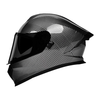 Casques de moto intégraux certifiés DOT, conception personnalisée en usine avec doublure ABS confortable et casque de cyclisme à double visière