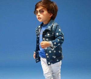 Ventes en gros de manteaux pour enfants personnalisés, manteaux en jean pour enfants - Product Image 3