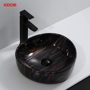 2025 sanitarios para recién nacidos, mesa de cerámica personalizada, lavabos pequeños baratos de mármol Triangular de China para Baño - Product Image 1