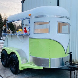 Camion de remorque de boîte de cheval de conception moderne pâtisserie fleur de nourriture - Product Image 2