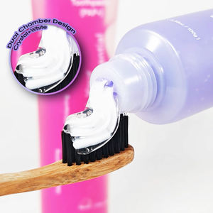 Professional PAP+ Dual-Chamber 2-in-1 Whitening <strong>Toothpaste</strong> Fluoride &amp; <strong>SLS</strong> <strong>Free</strong> Tooth Whitening <strong>Toothpaste</strong> for Smoker - Product Image 3