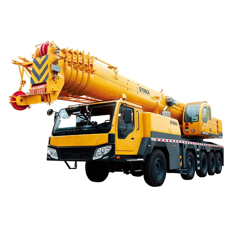 Hydraulic 80 Ton Mobile Truck Crane QY80K5D With High Performance in Stock