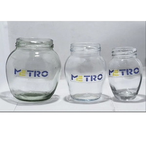 Pot en verre Matki de qualité supérieure de 200 ml, couvercle hermétique, récipient de stockage pour miel, confiture, épices, pour la maison et la cuisine - Product Image 3