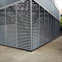 Panneaux de persiennes horizontales en aluminium métallique, stores solaires automatiques intelligents avec ventilation pour fenêtres extérieures