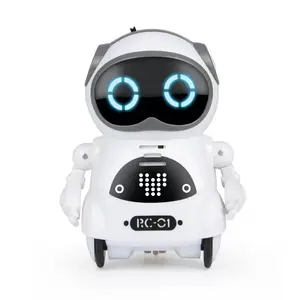 2023 Hot Bán Thông Minh Công Nhận Bài Phát Ngôn Đối Thoại Điện Tử Đồ Chơi Âm Nhạc Khiêu Vũ Giáo Dục Pocket Robot Cho Trẻ Em