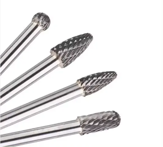 Hot sell 10PCS Carbide Tungsten Steel Electric Drill Grinding Head Wood CarvingRotary burr