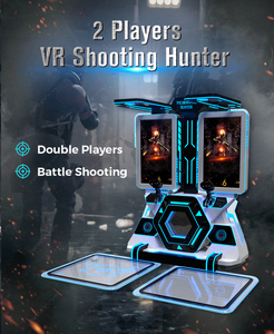 9d 55 pulgadas Pantalla Vr Shooting <span class=keywords><strong>Simulator</strong></span> VR Machine 2 jugadores 9D Equipo de realidad virtual Vr Battle Juego de disparos competitivo - Product Image 3