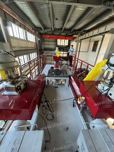 1000 lapisan tiga lapisan ekstrusi ditiup bersama mesin produksi lapisan susut ekstrusi bersama - Product Image 3