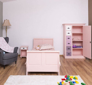 Conjunto de muebles de habitación infantil de madera maciza de estilo moderno - Product Image 6
