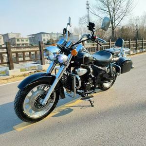 Motocicleta Retro de Calle Xilitaizi Crown Prince Cruise Vintage de 200cc a Gasolina, Modelo Jiangsu de Segunda Mano, 200 - Product Image 3