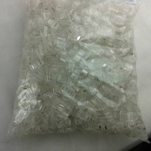 8P Network Crystal Connector Zinc Alloy <b>Plug</b> In Brand New For Ethernet Cable Connection - Product Image 1
