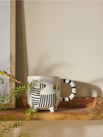 Mug en porcelaine YG importé, motif animalier peint à la main par un designer chinois, style nordique, pour café et eau
