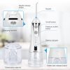 H2ofloss nouveauté cure-dents électrique portable jet dentaire irrigateur oral pour le nettoyage des dents