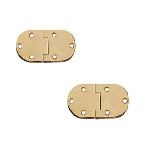 Tùy Chỉnh Rắn Đồng Brass Bản Lề Hộp Gỗ Lưu Trữ Hộp Đồ Trang Sức Giấu Thùng Bản Lề Dễ Dàng Khoan Loại Cài Đặt - Product Image 6