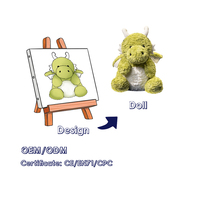 Jouets et poupées en peluche personnalisés avec porte-clés poupée en peluche de caractère personnalisé de carton photos jolie poupée en peluche personnalisée